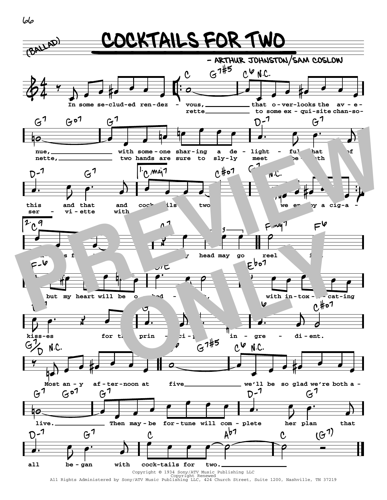 Learn to play Arthur Johnston Cocktails For Two (High Voice) sheet music for Real Book – Melody, Lyrics & Chords in minutes. Arthur Johnston Cocktails For Two (High Voice) sheet music preview music notes and score for Real Book – Melody, Lyrics & Chords including 1 page(s)
