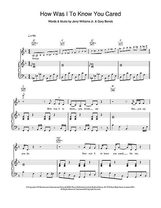 Learn to play Arthur Tracy How Was I To Know You Cared sheet music for Piano, Vocal & Guitar in minutes. Arthur Tracy How Was I To Know You Cared sheet music notes and chords