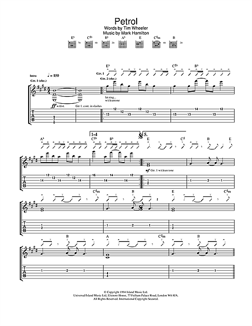 Learn to play Ash Petrol sheet music for Guitar Tab in minutes. Ash Petrol sheet music notes and chords