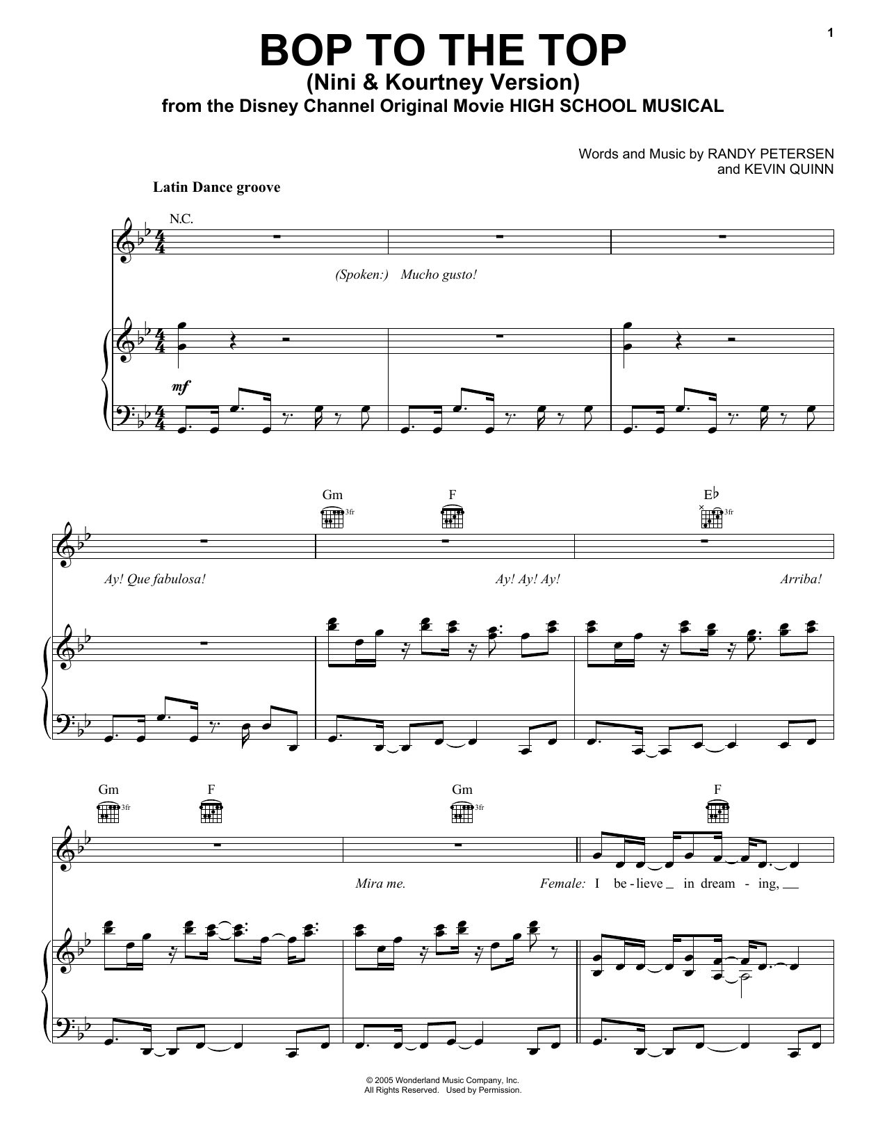 Learn to play Lucas Gabreel Bop To The Top sheet music for Easy Piano in minutes. Lucas Gabreel Bop To The Top sheet music preview music notes and score for Easy Piano including 6 page(s)
