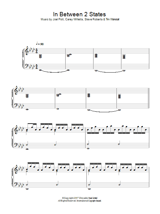 Learn to play Athlete In Between 2 States sheet music for Piano, Vocal & Guitar in minutes. Athlete In Between 2 States sheet music preview music notes and score for Piano, Vocal & Guitar including 3 page(s)