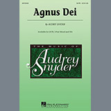 Download or print Audrey Snyder Agnus Dei Sheet Music Printable PDF 6-page score for World / arranged SATB SKU: 78349