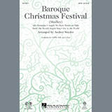 Download or print Audrey Snyder Baroque Christmas Festival (Medley) Sheet Music Printable PDF 11-page score for Sacred / arranged SAB SKU: 81151