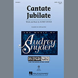 Download or print Audrey Snyder Cantate Jubilate Sheet Music Printable PDF 8-page score for Concert / arranged SATB SKU: 158118