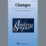 Download or print Audrey Snyder Changes Sheet Music Printable PDF 13-page score for A Cappella / arranged SATB Choir SKU: 410529