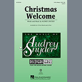 Download or print Audrey Snyder Christmas Welcome Sheet Music Printable PDF 5-page score for Concert / arranged 3-Part Mixed SKU: 151983