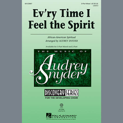 African-American Spiritual Every Time I Feel The Spirit (arr. Audrey Snyder) profile picture