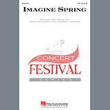Download or print Audrey Snyder Imagine Spring Sheet Music Printable PDF 2-page score for Festival / arranged SSA SKU: 154005