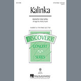 Download or print Traditional Kalinka (Little Snowball Bush) (arr. Audrey Snyder) Sheet Music Printable PDF 2-page score for Concert / arranged 3-Part Mixed SKU: 97111