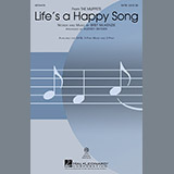 Download or print The Muppets Life's A Happy Song (arr. Audrey Snyder) Sheet Music Printable PDF 14-page score for Concert / arranged SATB SKU: 89330
