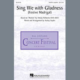 Download or print Anthony Holborne Sing We With Gladness (Festive Madrigal) (arr. Audrey Snyder) Sheet Music Printable PDF 5-page score for Concert / arranged SATB SKU: 160161