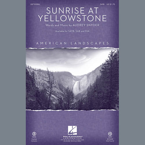 Audrey Snyder Sunrise At Yellowstone (from American Landscapes) profile picture