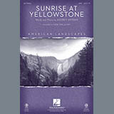 Download or print Audrey Snyder Sunrise At Yellowstone (from American Landscapes) Sheet Music Printable PDF 7-page score for Concert / arranged SSA SKU: 98043