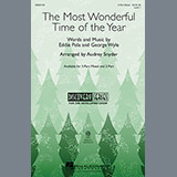 Download or print Audrey Snyder The Most Wonderful Time Of The Year Sheet Music Printable PDF 11-page score for Concert / arranged 3-Part Mixed SKU: 97546