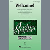 Download or print Audrey Snyder Welcome! Sheet Music Printable PDF 10-page score for Festival / arranged 3-Part Mixed SKU: 179240