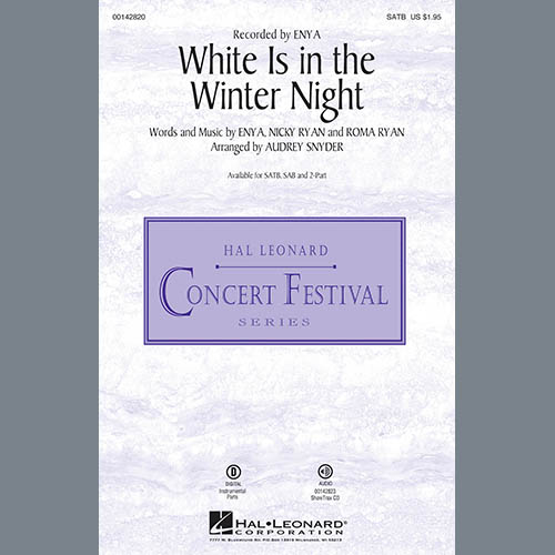 Enya White Is In The Winter Night (arr. Audrey Snyder) profile picture