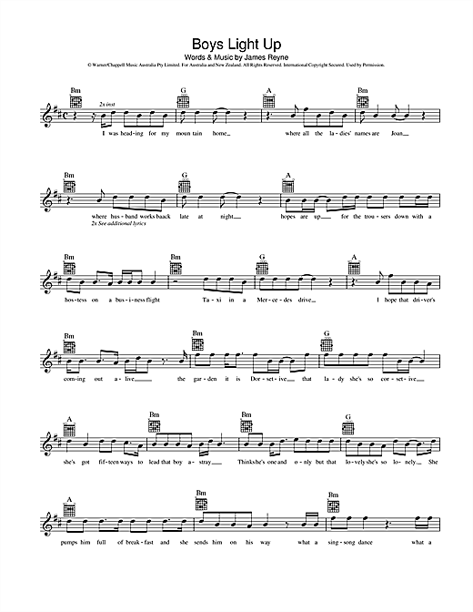 Learn to play Australian Crawl Boys Light Up sheet music for Melody Line, Lyrics & Chords in minutes. Australian Crawl Boys Light Up sheet music preview music notes and score for Melody Line, Lyrics & Chords including 2 page(s)