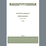 Download or print Axel Borup-J?sen Impressioner (Impressions) Sheet Music Printable PDF 4-page score for Classical / arranged Piano Solo SKU: 1414391