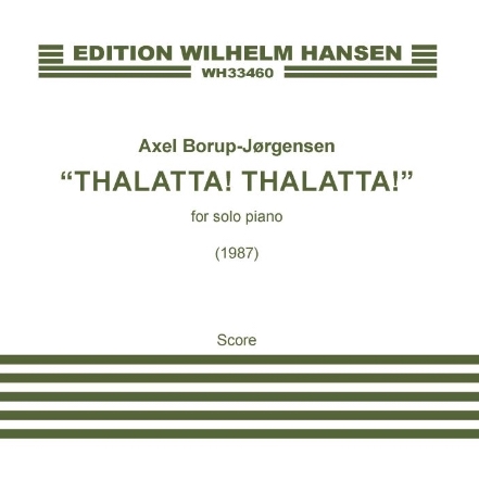 Axel Borup-Jørgensen Thalatta! Thalatta! profile picture
