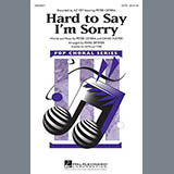Download or print Az Yet Hard To Say I'm Sorry (feat. Peter Cetera) (arr. Mark Brymer) Sheet Music Printable PDF 14-page score for Pop / arranged TTBB Choir SKU: 476887