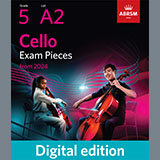 Download or print B. G. Marcello Allegro (Grade 5, A2, from the ABRSM Cello Syllabus from 2024) Sheet Music Printable PDF 5-page score for Classical / arranged Cello Solo SKU: 1341867