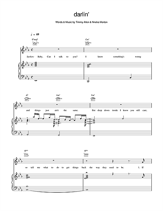 Learn to play Backstreet Boys Darlin' sheet music for Piano, Vocal & Guitar (Right-Hand Melody) in minutes. Backstreet Boys Darlin' sheet music notes and chords