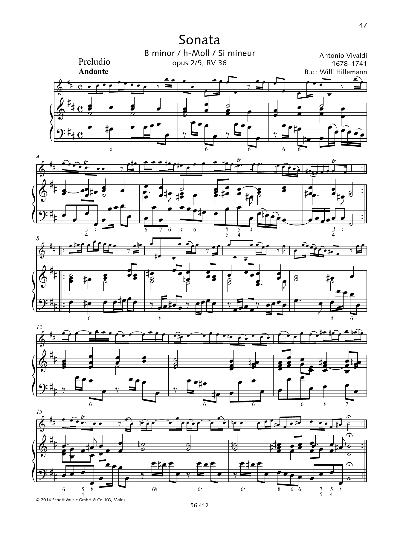 Learn to play Baldassare Galuppi Sonata B Minor sheet music for String Solo in minutes. Baldassare Galuppi Sonata B Minor sheet music preview music notes and score for String Solo including 6 page(s)