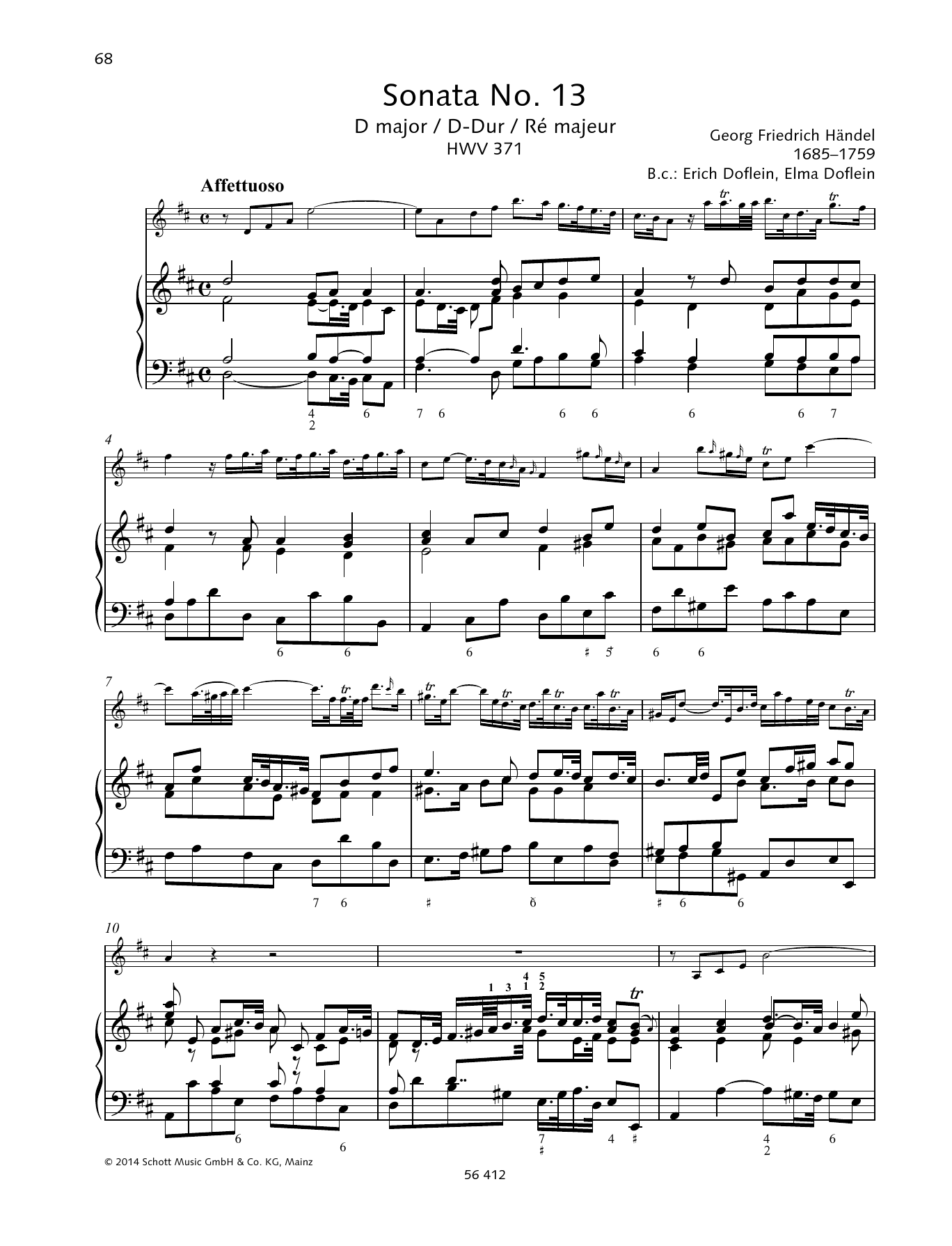 Learn to play Baldassare Galuppi Sonata No. 13 D major sheet music for String Solo in minutes. Baldassare Galuppi Sonata No. 13 D major sheet music preview music notes and score for String Solo including 19 page(s)