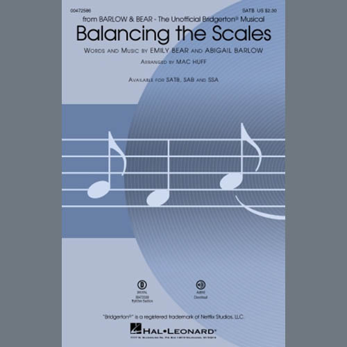Barlow & Bear Balancing The Scales (from The Unofficial Bridgerton Musical) (arr. Mac Huff) profile picture