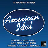 Download or print Barry Stone American Idol Theme Sheet Music Printable PDF 1-page score for Film and TV / arranged Melody Line, Lyrics & Chords SKU: 194563