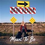 Download or print Bebe Rexha Meant To Be (feat. Florida Georgia Line) Sheet Music Printable PDF 3-page score for Pop / arranged Easy Guitar Tab SKU: 251140