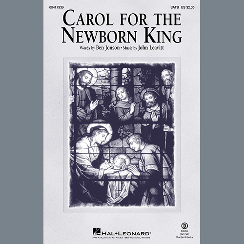 Ben Jonson and John Leavitt Carol For The Newborn King profile picture