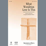 Download or print Traditional What Wondrous Love Is This (arr. Benjamin Harlan) Sheet Music Printable PDF 4-page score for Hymn / arranged SATB SKU: 93012
