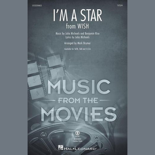 Benjamin Rice and Julia Michaels I'm A Star (from Wish) (arr. Mark Brymer) profile picture