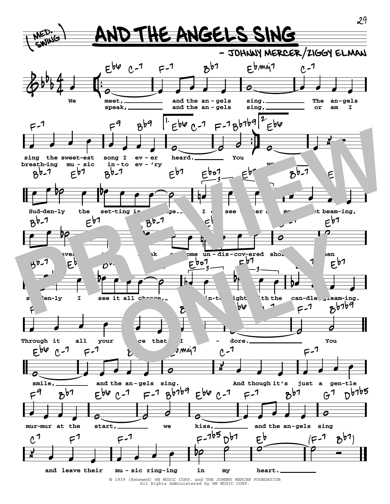 Learn to play Benny Goodman And The Angels Sing (High Voice) sheet music for Real Book – Melody, Lyrics & Chords in minutes. Benny Goodman And The Angels Sing (High Voice) sheet music preview music notes and score for Real Book – Melody, Lyrics & Chords including 1 page(s)