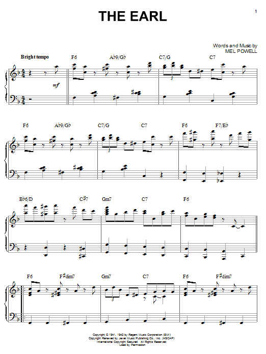 Learn to play Benny Goodman The Earl sheet music for Piano in minutes. Benny Goodman The Earl sheet music notes and chords