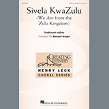 Download or print Bernard Krüger Sivela Kwazulu Sheet Music Printable PDF 10-page score for A Cappella / arranged TTBB SKU: 195520