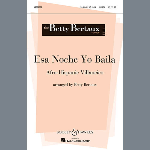 Betty Bertaux Esa Noche Yo Baila (Come With Me, Let's Dance Tonight) profile picture