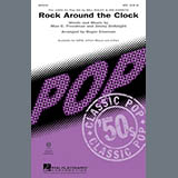 Download or print Bill Haley & His Comets Rock Around The Clock (arr. Roger Emerson) Sheet Music Printable PDF 7-page score for Rock / arranged 2-Part Choir SKU: 97523