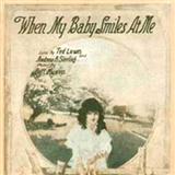 Download or print Bill Munro When My Baby Smiles At Me Sheet Music Printable PDF 1-page score for Folk / arranged Melody Line, Lyrics & Chords SKU: 191409