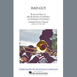 Download or print Billie Eilish Bad Guy (arr. Jay Dawson) - Bari Sax Sheet Music Printable PDF 1-page score for Pop / arranged Marching Band SKU: 423336