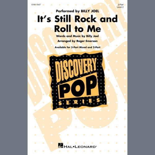 Billy Joel It's Still Rock And Roll To Me (arr. Roger Emerson) profile picture