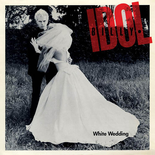 Download or print Billy Idol White Wedding Sheet Music Printable PDF 6-page score for Pop / arranged School of Rock – Drums SKU: 252628.