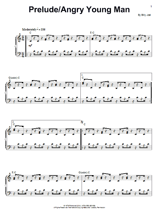 Learn to play Billy Joel Angry Young Man sheet music for Lyrics & Chords in minutes. Billy Joel Angry Young Man sheet music preview music notes and score for Lyrics & Chords including 4 page(s)