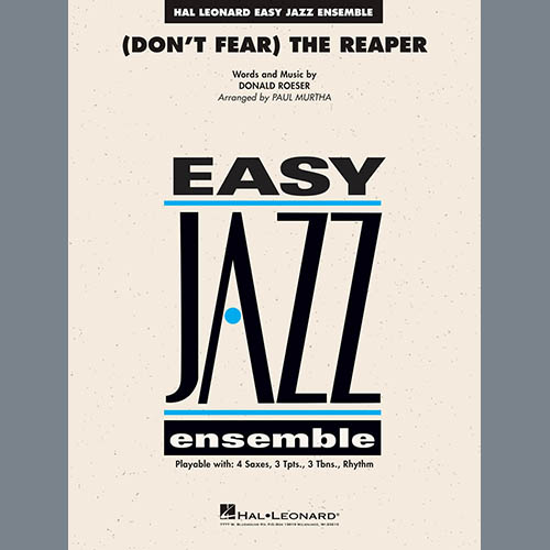 Blue Oyster Cult (Don't Fear) The Reaper (arr. Paul Murtha) - Alto Sax 2 pictures Blue Oyster Cult (Don't Fear) The Reaper (arr. Paul Murtha) - Alto Sax 2 profile picture
