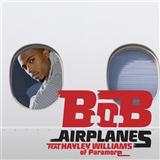 Download or print B.o.B Airplanes (feat. Hayley Williams) Sheet Music Printable PDF 8-page score for Rock / arranged Piano, Vocal & Guitar (Right-Hand Melody) SKU: 102965