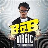 Download or print B.o.B Bright Lights Bigger City/Magic (feat. Rivers Cuomo) Sheet Music Printable PDF 6-page score for Pop / arranged Piano, Vocal & Guitar (Right-Hand Melody) SKU: 76257
