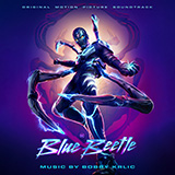 Download or print Bobby Krlic Blue Beetle (Main Theme) Sheet Music Printable PDF 3-page score for Film/TV / arranged Piano Solo SKU: 1401230