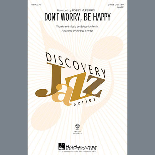 Bobby McFerrin Don't Worry, Be Happy (arr. Audrey Snyder) profile picture