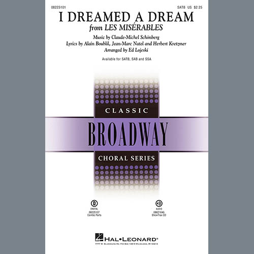 Boublil and Schonberg I Dreamed A Dream (from Les Miserables) (arr. Ed Lojeski) profile picture